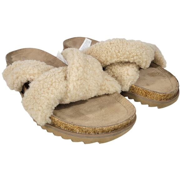 Treasure & Bond Davina Faux Shearling Slide 6M NWOT - Picture 12 of 15